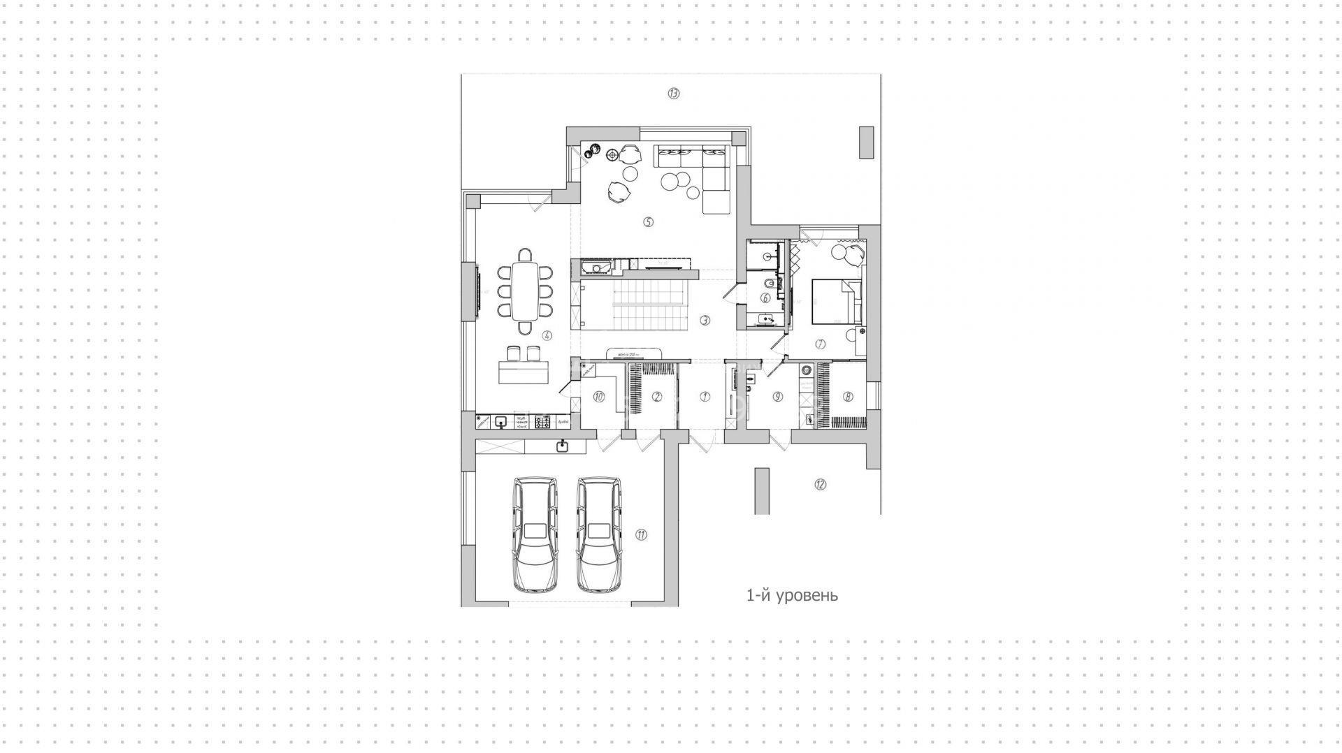 Дом с 4-мя спальнями, 360 м², лот 11110 купить в Подмосковье