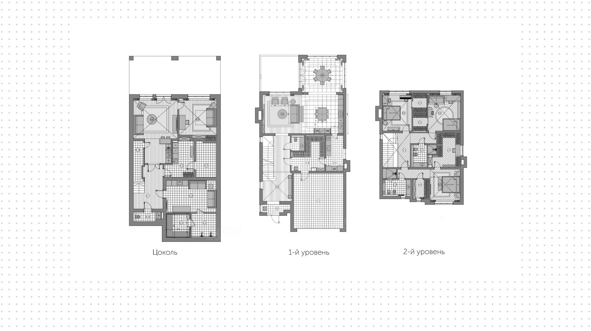 Дом на перепаде высот, 400 м², лот 11656 купить в Подмосковье